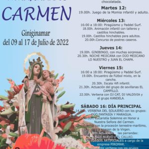 Fiestas en Honor a Ntra. Sra. del Carmen